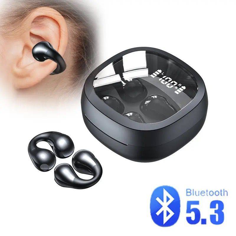 Audifonos Clip Bluetooth 5.3 Deportivos Con Microfono Integrado
