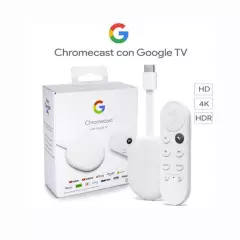 GOOGLE - Google Chromecast 4k with Google Tv