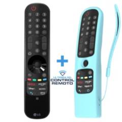 LG - Control LG Magic Remote MR22GN  Funda Celeste Forescente