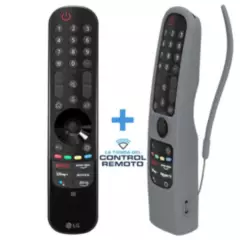 LG - Control LG Magic Remote MR22GN  Funda Gris