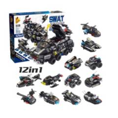 GENERICO - Lego 12 en 1 - SWAT
