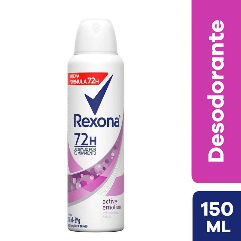 Desodorante Spray 72 Horas 150 mL Rexona REXONA | falabella.com