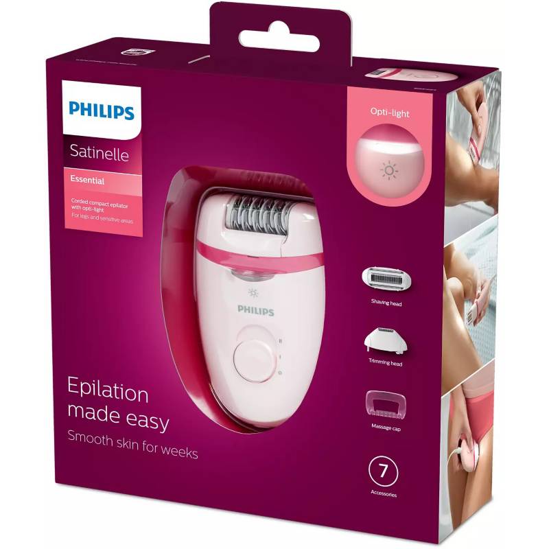 Depiladora Eléctrica en Húmedo y Seco para Mujer - Philips BRE715