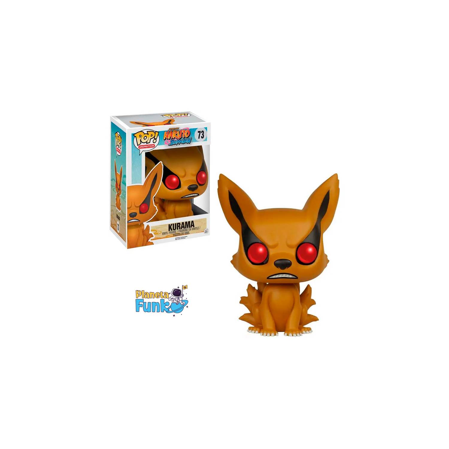 Naruto and Kurama Funko Pop