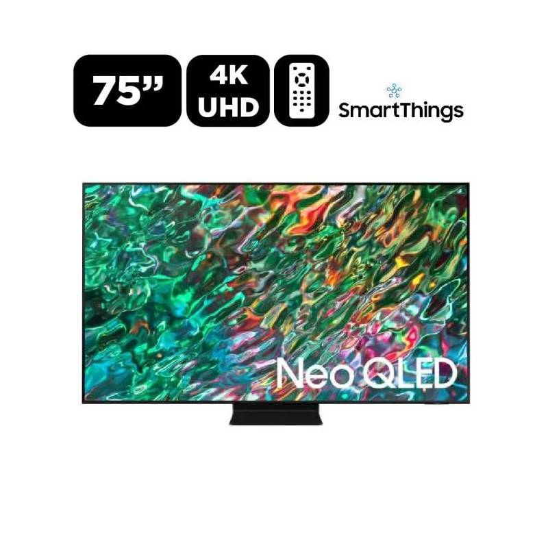 SAMSUNG - Televisor Smart UHD 4K Samsung 75 pulgadas Neo QLED QN75QN90BAGXPE