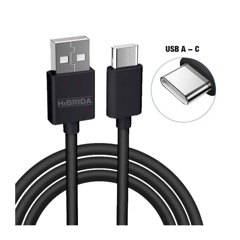 CABLE USB TIPO C PARA CARGADOR CELULAR PC LAPTOP - WUB1501 IMPORTADO