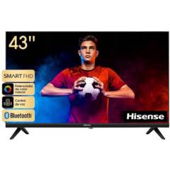Televisor Hisense 43” Full HD LED Smart TV VIDAA Dolby Vision 43A6H