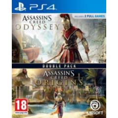 Assassins Creed Origins Odyssey Double Pack PS4