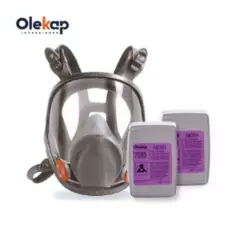 GENERICO - KIT Respirador Rostro Completo OLEKAP 6800