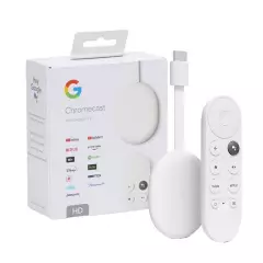 GOOGLE - Google Chromecast con Google TV HD  Blanco