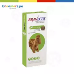 BRAVECTO - Antipulgas para perros Bravecto 500mg 10-20 kg