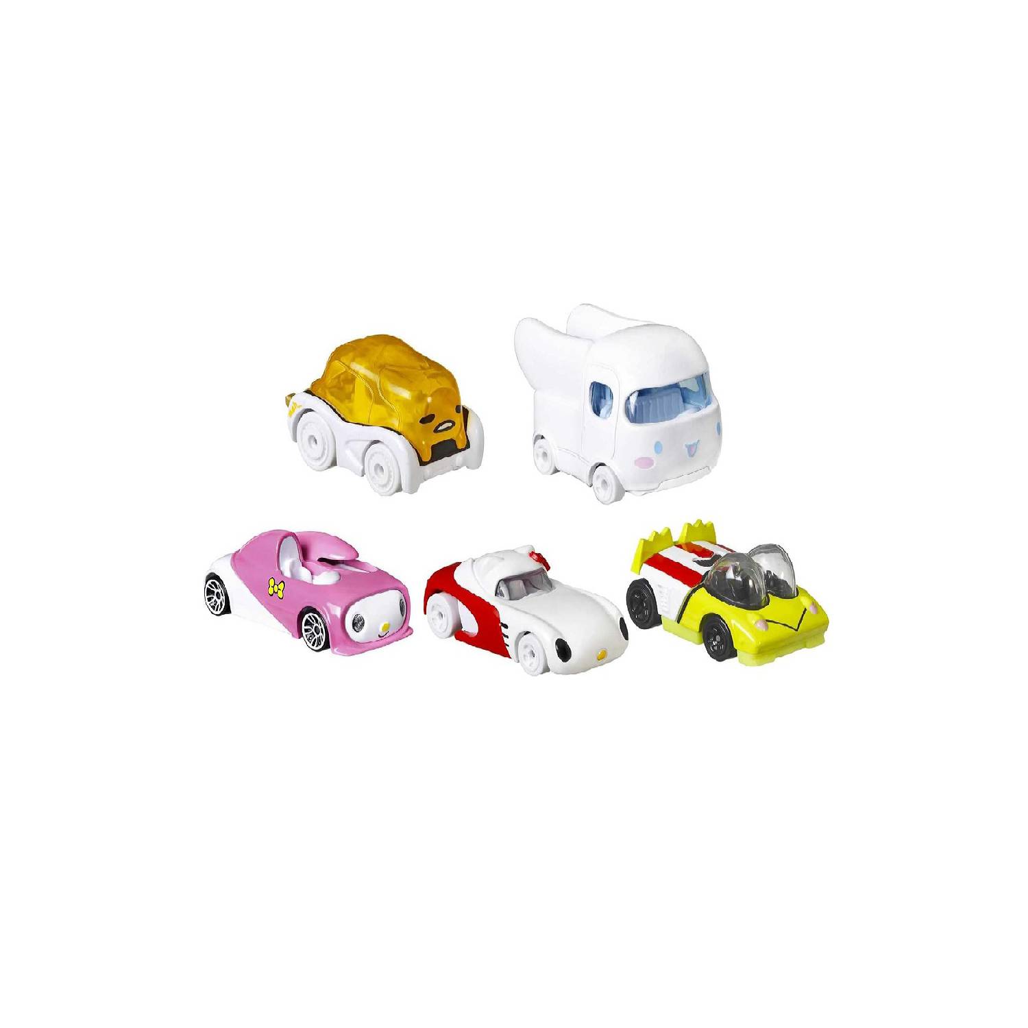 Hot Wheels Sanrio Character Pack Hello Kitty Pack-5 HOT WHEELS