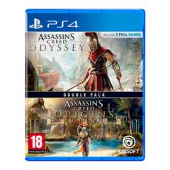 UBISOFT - Assassins Creed Odyssey + Assassins Creed Origins Playstation 4 Euro
