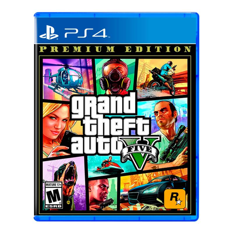 ROCKSTAR GAMES - Grand Theft Auto V Premium Playstation 4