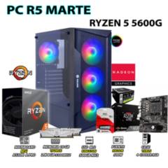 Computadora PC Ryzen 5 5600G RAM 16GB DISCO 500GB SSD CON GRAFICOS AMD RADEON