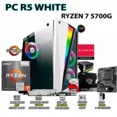 AMD - Computadora PC Ryzen 7 5700G RAM 16GB DISCO 500GB SSD CON GRAFICOS AMD RADEON