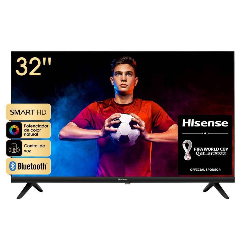 HISENSE - Televisor Hisense 32 Pulg. LED Smart TV HD 32A4H