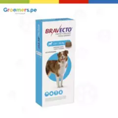 BRAVECTO - Antipulgas para perros Bravecto 1000mg 20-40 kg