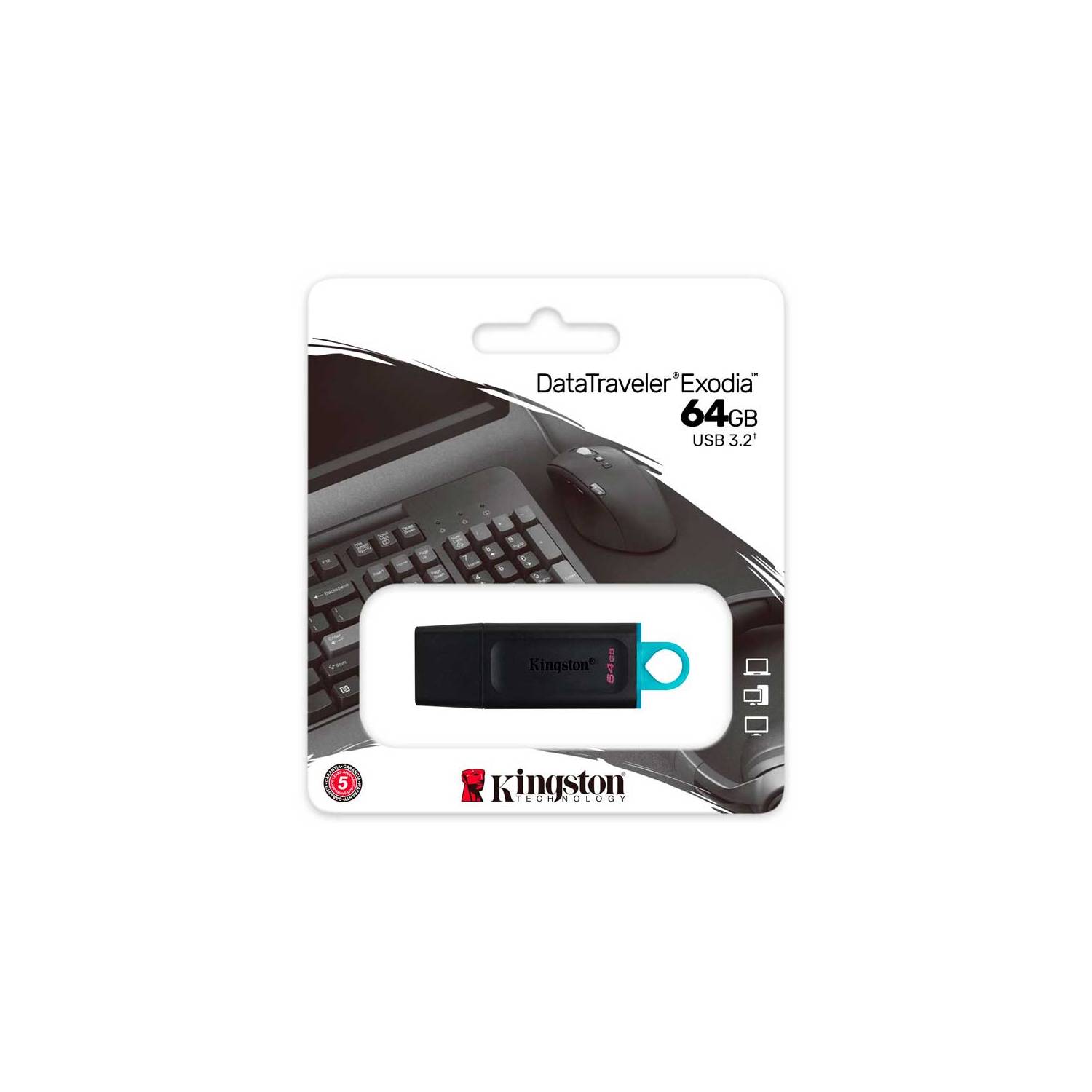 Memoria USB Kingston DTX 64GB