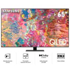Televisor Samsung 65” QLED 4K Smart TV QN65Q80BAGXPE