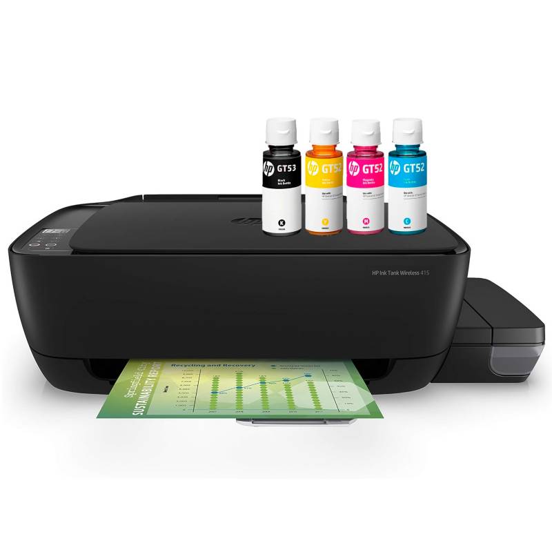 Impresora Multifuncional Hp Ink Tank 415 Inalambrico Hp 7485