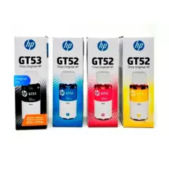 HP - KIT DE 4 TINTAS HP GT53 (GT51) / GT52 PACK CYAN,YELLOW,BLACK  MAGENTA