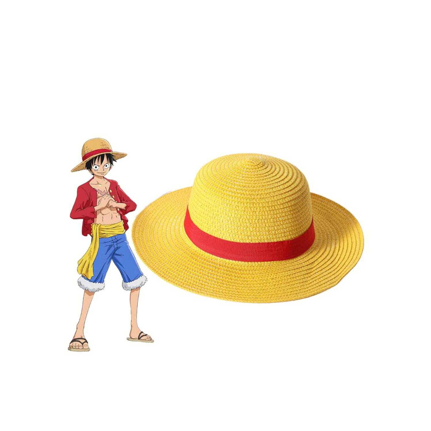 Sombrero de Paja Luffy de One Piece (Adulto)