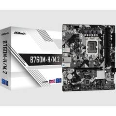ASROCK - Tarjeta Madre Asrock B760M-H M.2 LGA 1700 PCIE 4.0 DDR5