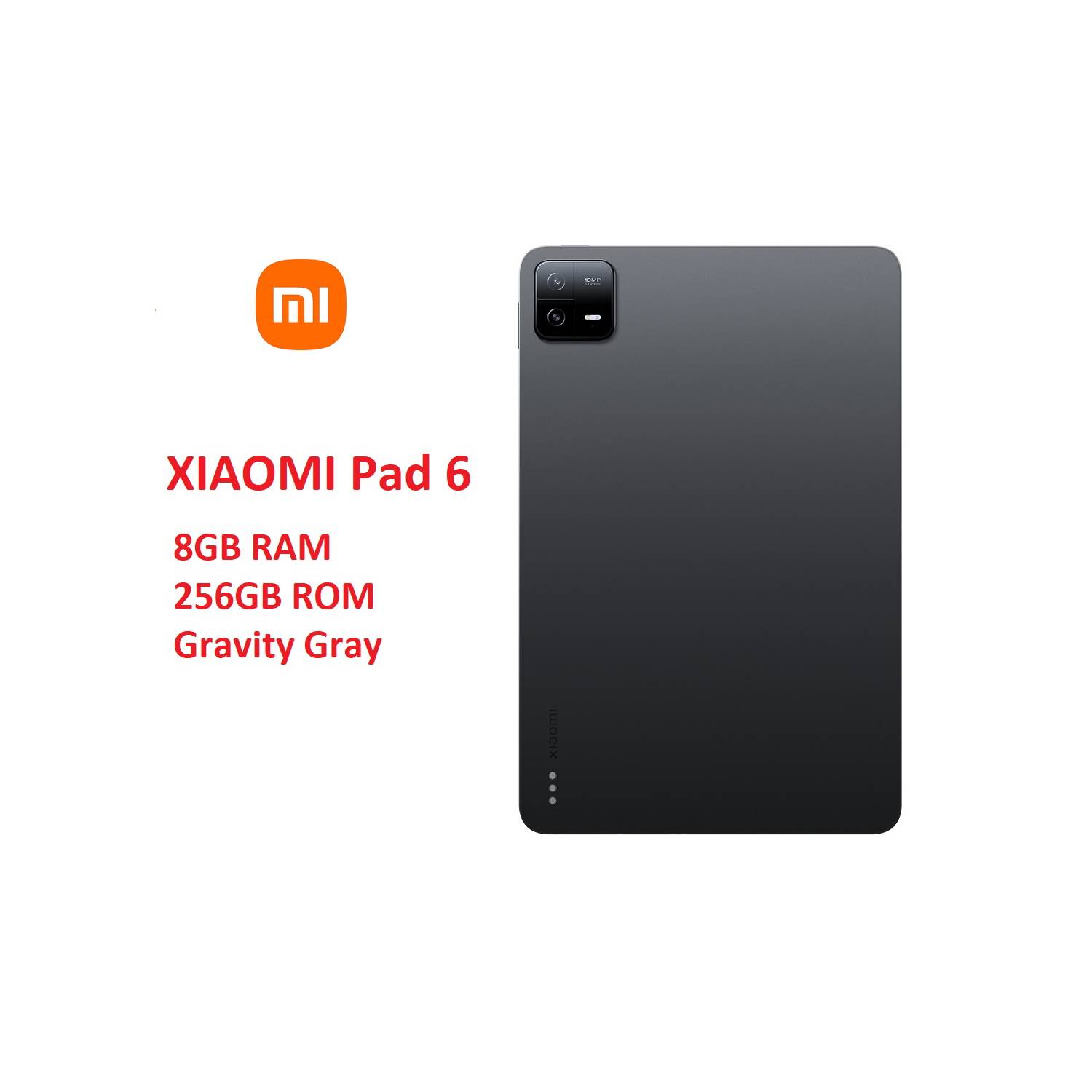 Tablet Xiaomi Pad 6 8GB 256GB Gravity Gray XIAOMI