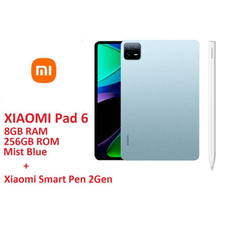 Tablet Xiaomi Pad 6 8GB 256GB Mist Blue + Smart Pen 2Gen XIAOMI