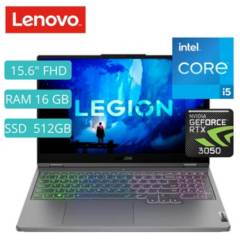Laptop Lenovo Legion 5 15Iah7 15.6" Fhd, Core I5, 16Gb Ddr5, 512Gb Ssd, Windows 11