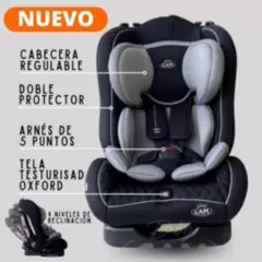 BABY - Silla De Auto Baby Cam «BUGAT CAR SEAT» Gray