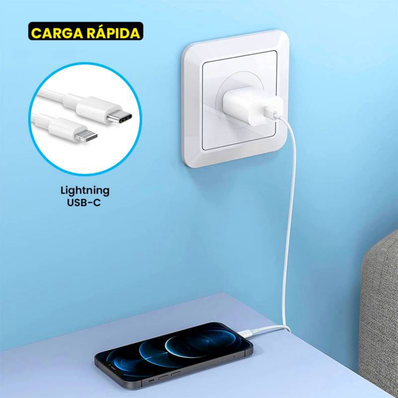 Cargador USB C Genérico de Carga Rápida