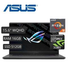 Laptop GAMER ASUS GA503 156 R9 16GB 512SSD V6GB RTX3060 W11