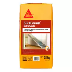 SIKA - Pegamento para mayólica SikaCeram® Extrafuerte Blanco x 25 kg