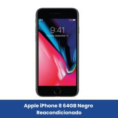 Apple iPhone 8 64GB Negro Reacondicionado