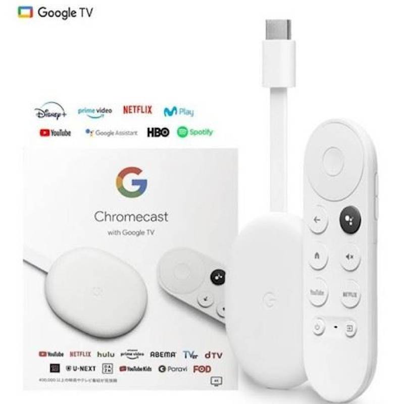 Convertidor Smart TV Google Chromecast HD con Google TV