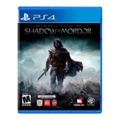 Shadow Of Mordor Middle Earth Playstation 4