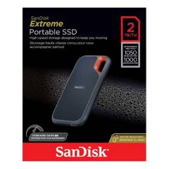 Disco externo ssd sandisk extreme 2tb portable SSD 1050mbs e61