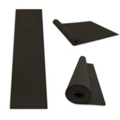 SUNSET BOARD - Mat de yoga o colchoneta para ejercicios negro de 4mm
