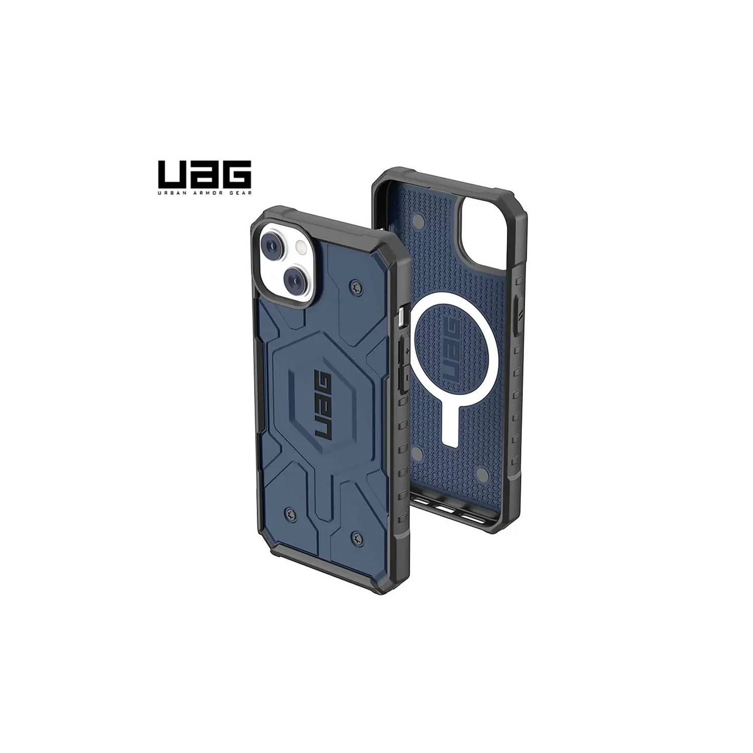 Case Magsafe para iPhone 15 Pro Max Azul UAG CASE