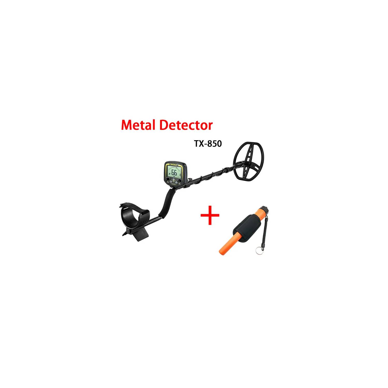 Detector metales ORO profesional TX 850 2.5m + Pinpointer + Audifono  IMPORTADO