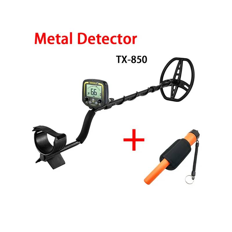 Detector metales ORO profesional TX 850 2.5m + Pinpointer + Audifono  IMPORTADO
