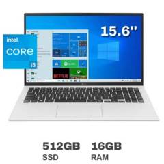 Laptop LG Gram Intel Core i5 16GB RAM 512GB SSD 156” 15Z90P-GAH66B4