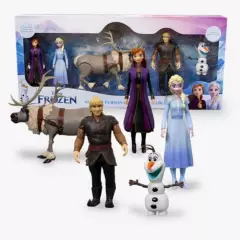DISNEY - Set De Figuras Articulables Frozen II Disney