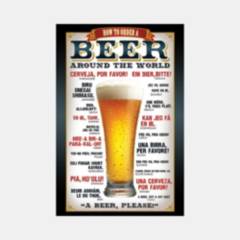 POSTER - BEER HOW TO ORDER