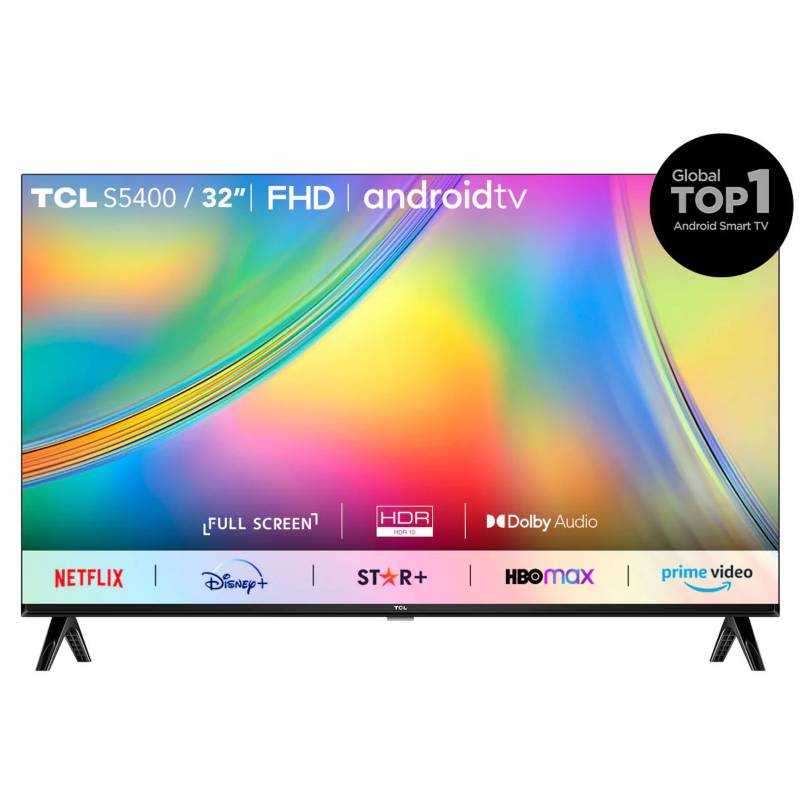 TCL - Televisor TCL 32 Pulg. LED Smart TV HD 32S5400AF
