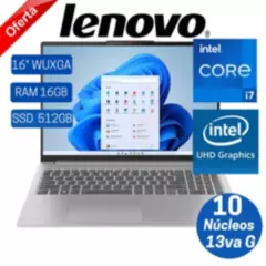 LENOVO - Laptop Lenovo IdeaPad Slim 5 16IRL8 16" WUXGA, Core i7-13620H, 13va Gen,Ram 16GB,SSD 512GB, Free Dos