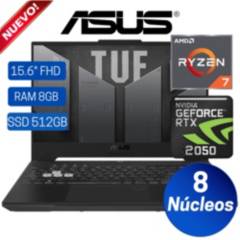 Laptop ASUS FX506HF-HN014 15.6" FHD Core i5-11400H,11va Gen,Ram 8GB, SSD 512GB,RTX 2050 4GB, FreeDos
