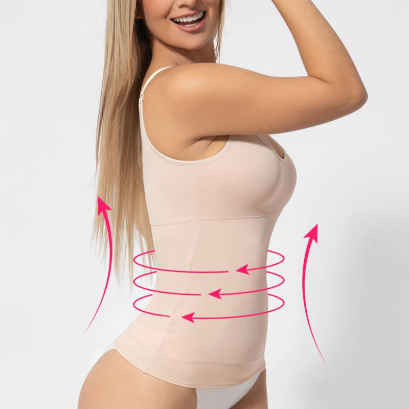 Faja mujer reductor moldeadora cintura abdomen flacidez y rollitos GENERICO